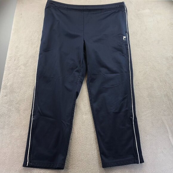 2 Fila Mens Sport Track Pants Large Lot Of Two Athletic Pull On Elastic Waist - Picture 6 of 16